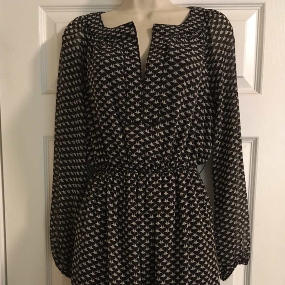 Max Studio Boho Peasant Dress